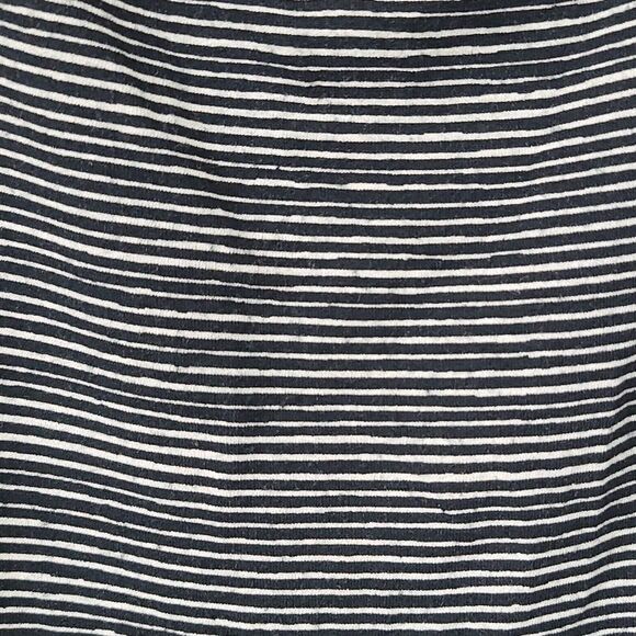 J.Jill PETITE Wearever Collection Sleeveless Black Striped Colorblock Dress SP - Picture 4 of 11